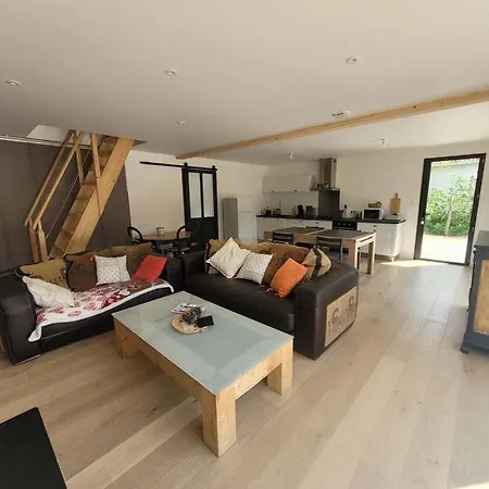 Jolie Maison Bois 8 A 10 Personnes 度假居 圣让-德蒙